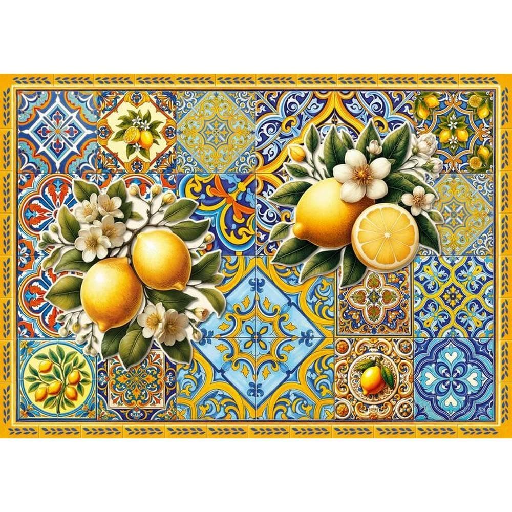 Puzzle 1000 pièces : Mosaïque estivale