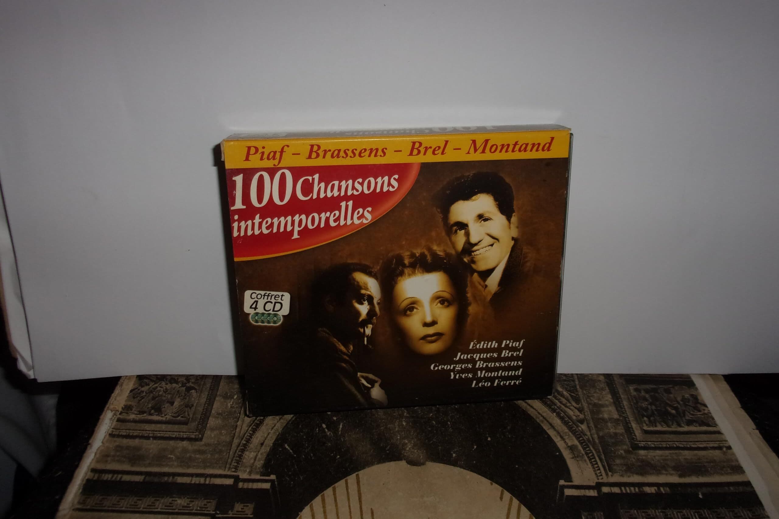 Coffret 4 CD - 100 chansons intemporelles: Piaf